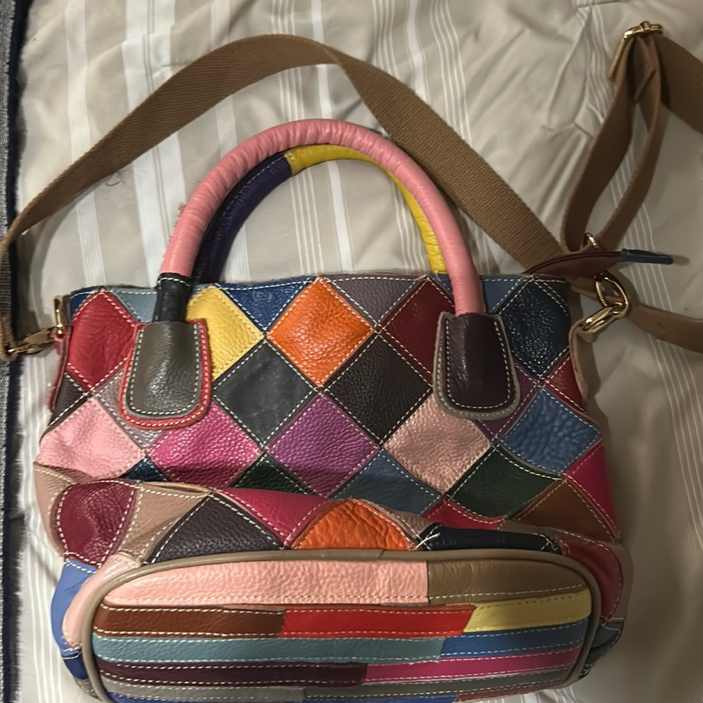 Multi color purse